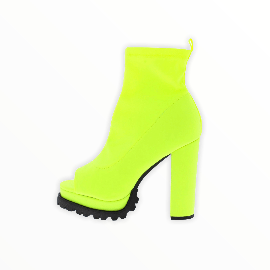 Liliana Boots- Lime Green